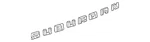 Genuine Gm Nameplate 84466851. Fixed Price $51.56.
