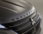 Genuine Mitsubishi Hood Emblem "outlander" Black MZ553018EX. Fixed Price $102.85.