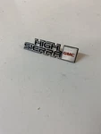 Nos Gmc High Sierra Emblem 1981 - 88 14023050 Square Body C10 Dash Panel Badge. Fixed Price $149.95.