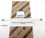 Genuine Oem Jeep 1FN59CA1AC "wrangler Unlimited" Silver Decal 2007-2018. Fixed Price $49.45.