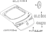 Genuine Mercedes-benz Model Badge 254-817-57-00. Fixed Price $76.20.