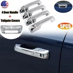 Car 4 Door Handle + Tailgate Covers W/o Smartkey For 2009-2018 Ram 1500 Chrome. Fixed Price $25.47.