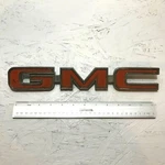 75-80 Gmc Pick Up Truck 1500 Tail Gate Orange Emblem/logo # 351862. Fixed Price $119.99.