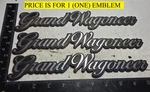 (1) Jeep Grand Wagoneer Circa '90 Emblem 1990 8955013577 X326. Fixed Price $32.00.
