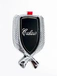 1978-88 Cutlass Calais Script Sail Panel Emblem Black Each Replaces Gm 20714509. Fixed Price $49.95.