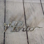 Vintage 1970'S Ford Pinto Emblem Original D52B-6B114 Badge Logo Genuine. Fixed Price $14.49.