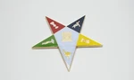 Oes Order Of Eastern Star Freemason Masonic 3D Zinc Alloy Metal Car Emblem. Fixed Price $13.75.