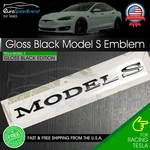 Tesla Model Emblem Gloss Black Rear Trunk Lid Badge Logo P100D P90D P85D P70D. Fixed Price $34.99.