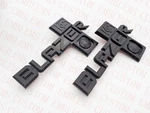 2PCS Blazer K5 Logo Fender Emblem For 81-88 Chevy Chevrolet Truck Badge 14051844. Fixed Price $60.88.