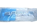 1998 1999 Mercury Sable New Oem Rear Bumper Emblem / Badge F8DZ-17E939-AA #3C-10. Fixed Price $10.00.