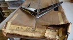 1956 Pontiac Part# 521426 Standard Hood Ornament Early Dealer Takeoff. Fixed Price $300.00.