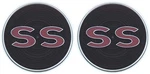 1964 Chevrolet Impala; "ss" Interior Door Panel Emblems; Pair; Made The Usa. Fixed Price $74.99.