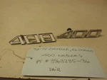 1970-72 Chevele/el Camino Fender Emblems Part # 3963236 & 3963235. Fixed Price $24.99.