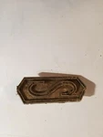 Original 1969 70 Oldsmobile Cutlass Hood Extension Emblem 402477 Qty. Fixed Price $20.00.