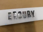Nos Oem 1958 Mercury Hood Letters Emblems Ornaments Montclair Monterey. Fixed Price $209.00.