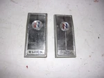 Oem Gm Door Panel Emblem 4467536 / 4468817 1965 Buick Skylark Pair. Fixed Price $75.00.