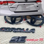 4PCS 2020-25 For Corolla Se Front Grille & Rear Trunk Overlay Blackout 3D Emblem. Fixed Price $54.59.