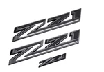 2021-2025 Chevrolet Silverado 1500 Z71 Emblems In Black Gm Oem New. Fixed Price $109.95.