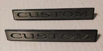1970 - 1972 Buick Skylark Custom Pair Quarter Panel Emblems Badge Oem 9823098 Gm. Fixed Price $25.99.