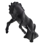 United Pacific 72048 Matte Black Die-cast Fighting Stallion Hood Ornament. Fixed Price $91.91.