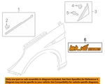 Hyundai Oem 16-17 Sonata Front Fender-emblem Badge Nameplate Left 86321E6000. Fixed Price $61.39.