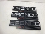 1992-1996 Ford Bronco Fender Emblem Lot 3 F4TB-16B114-KA. Fixed Price $19.99.