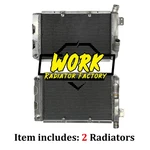 Left&right Aluminum Radiators For Ferrari Tr 1991-19941992 /F512M 1995 4.9L. Fixed Price $200.00.