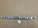 Volkswagen Vw Oem Chrome Metal 10 3/8" Vintage Emblem Badge Logo Name 361853687J. Fixed Price $47.99.
