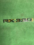 Genuine 04-06 Lexus RX330 Chrome Emblem Rear Trunk 75443-48040 Oem Brand New!. Fixed Price $28.00.