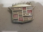 Cadillac Wheeel Cover Emblem Ornament Oem # 12245. Fixed Price $43.88.