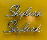 1964-1965 Buick Skylark Emblem, Badge Script Name Plate Original Oem. Fixed Price $37.95.