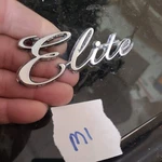 1975 76 Ford Torino Elite Roof Side Sail Panel Emblem Oem D50B16702. Fixed Price $16.99.