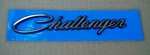 Genuine Mopar 2009 - 2018 Challenger Fender Nameplate Emblem Dodge Chryco R/t. Fixed Price $39.95.