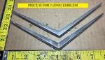 (1) Cadillac Fleetwood Deville Circa '78 Trunk Emblem 3076644 5781). Fixed Price $25.00.