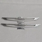 Vtg 1961-63 Ford Thunderbird Roof Outside Jet Emblems Oem Pair 3/8". Fixed Price $110.00.
