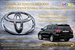 2008-22 Toyota Sequoia Emblem Badge Symbol Lift Gate Rear Oem 90975-02064 S1. Fixed Price $24.99.