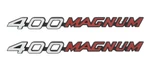 Oer Diecast 400 Magnum Hood Emblem Set For 1972-1974 Dodge Charger Models. Fixed Price $164.98.