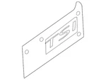 Genuine Volkswagen Nameplate 5NN-853-687-A-2ZZ. Fixed Price $40.25.