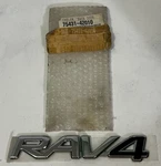 1996-2003 Toyota RAV4 Back Door Liftgate Emblem Nameplate Oem #75431-42010 New. Fixed Price $20.00.