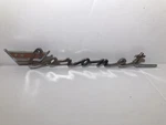 Vintage Dodge Coronet Emblem Metal Badge Nameplate Script Pins Intact. Fixed Price $140.00.