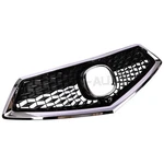 Front Bumper Upper Grille W/chrome Molding For 2017 - 2020 Acura Mdx. Fixed Price $299.99.
