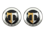 Genuine Front Rear Logo Emblem 2PC (fits: Hyundai 2004-2006 Tuscani Tiburon). Fixed Price $22.99.