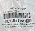 New Genuine Mopar 68394691AA Challenger Nameplate 2019-2023. Fixed Price $88.95.