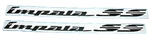 Green Gray Metallic Factory 1/4 Panel Emblems 94-96 Impala Ss New Genuine Gm Pai. Fixed Price $179.95.
