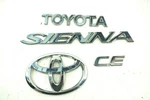 2006-2010 Toyota Sienna Ce Rear Tailgate Emblem Badge Nameplate Logo Set Oem. Fixed Price $45.89.