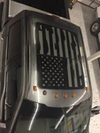 Ford F-350 Super Duty Distressed American Flag Roof Glass Panel F250 F350. Fixed Price $69.00.