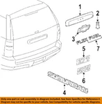 Gm Oem 05-14 Avalanche Quarter Panel Exterior Trim-nameplate 10362940. Fixed Price $88.58.