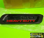 Dodge Ram 2500 Heavy Duty Emblem Badge Insert Rh Passenger Side New 68362212AB. Fixed Price $49.00.