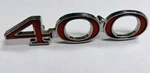 Pontiac 400 Fender Emblem 1968-1974 Firebird Lemans Gto Tempest Catalina 8717044. Fixed Price $28.00.