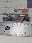 Vtg 1967/68 Mercury Cougar XR7 Roof Pillar Emblem Ornament Body Molding Trim Oem. Fixed Price $18.00.